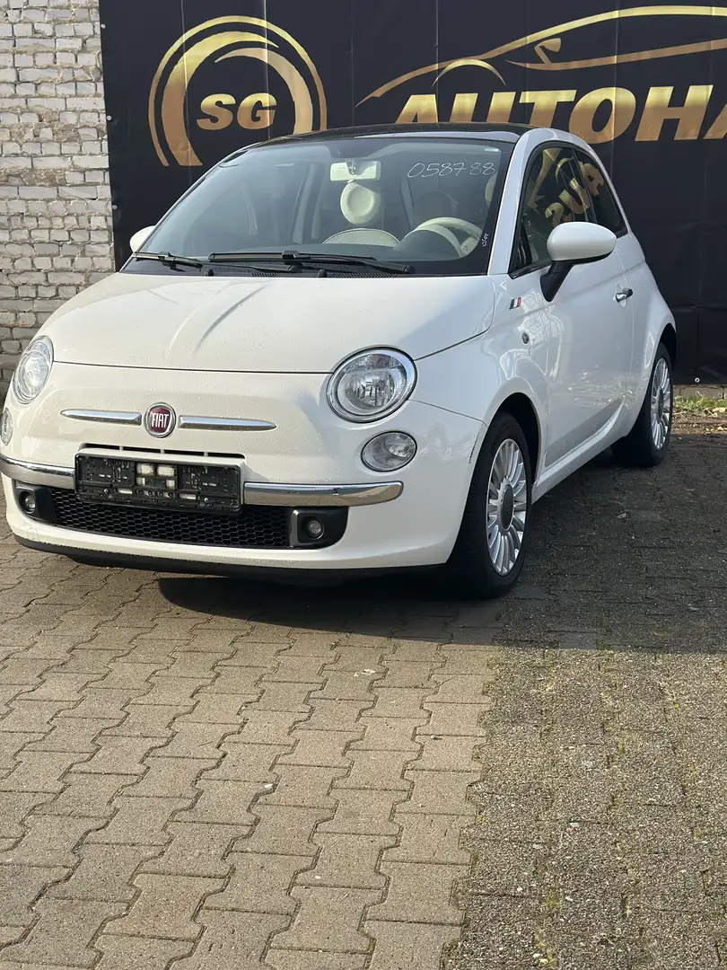 Fiat 500 Lounge Weiß - 2