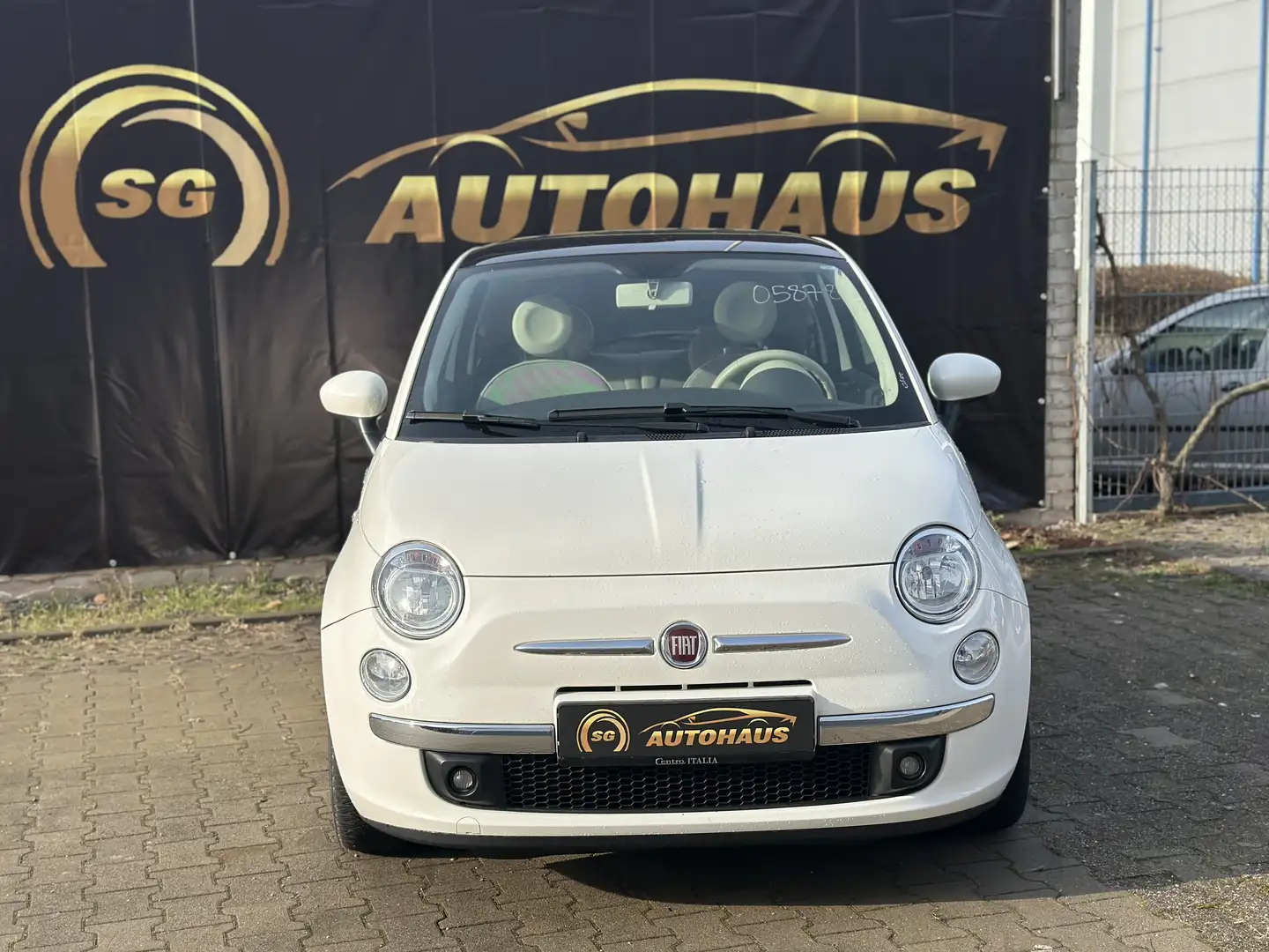 Fiat 500 Lounge Weiß - 1