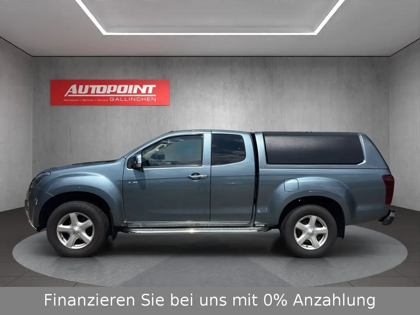 Isuzu D-Max Space Cab 4WD Custom Automatik+Hardtop Gris - 2