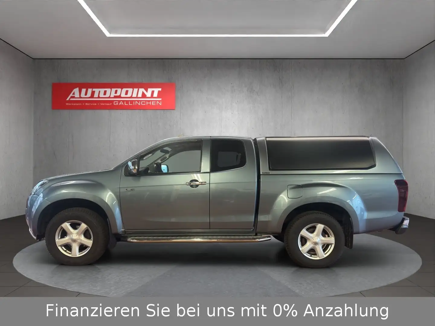 Isuzu D-Max Space Cab 4WD Custom Automatik+Hardtop Grau - 2