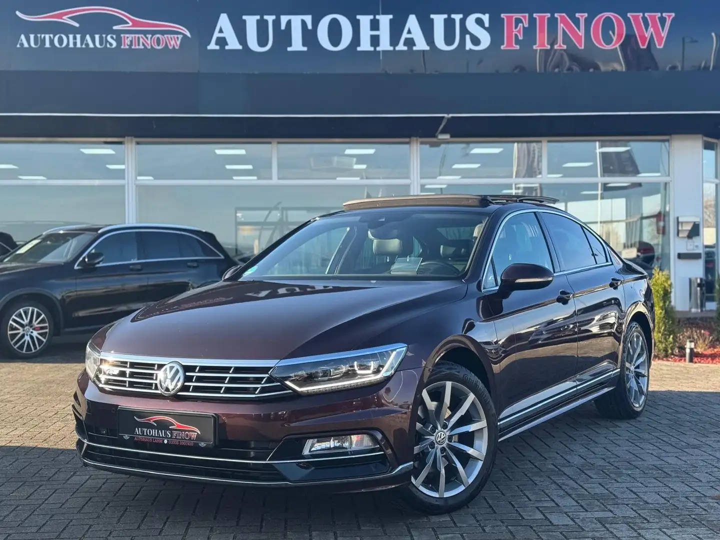 Volkswagen Passat Lim. 1.8TSI DSG"R-LINE-Highline"PANO*AHK* Rouge - 1