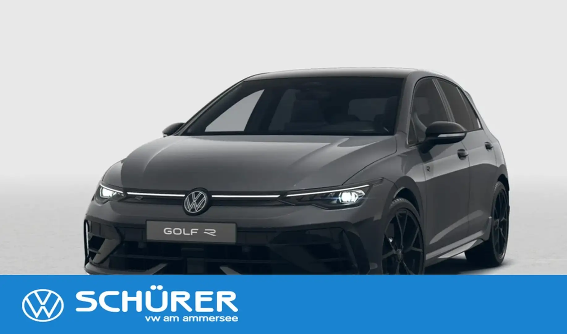 Volkswagen Golf R Black Edition Performance 270kmh Matrix DCC Tot... Grijs - 1