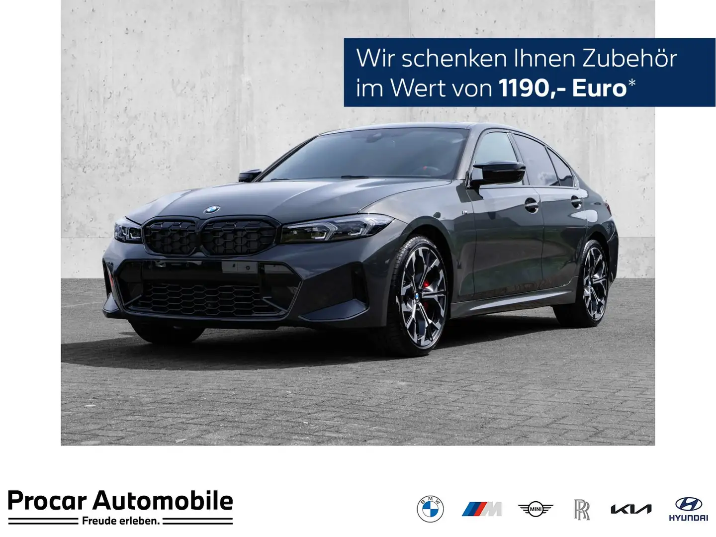 BMW 340 M340i xDrive Innovationspaket + H/K + Glasdach + A Gri - 1