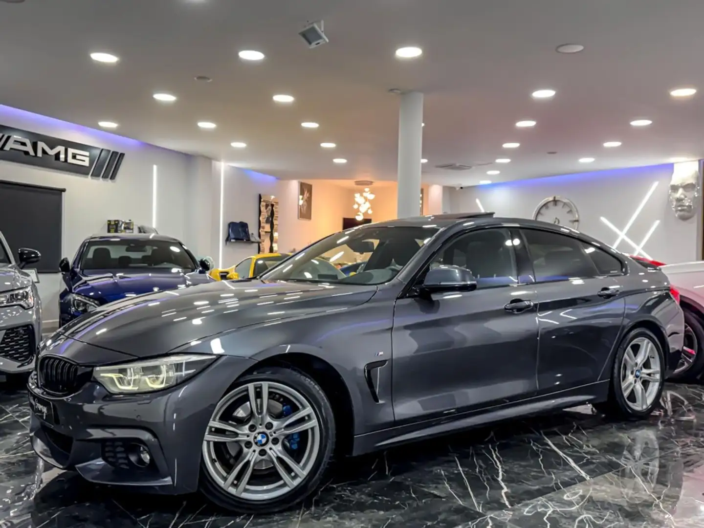 BMW 420 420dA Gran Coupé xDrive Grijs - 1