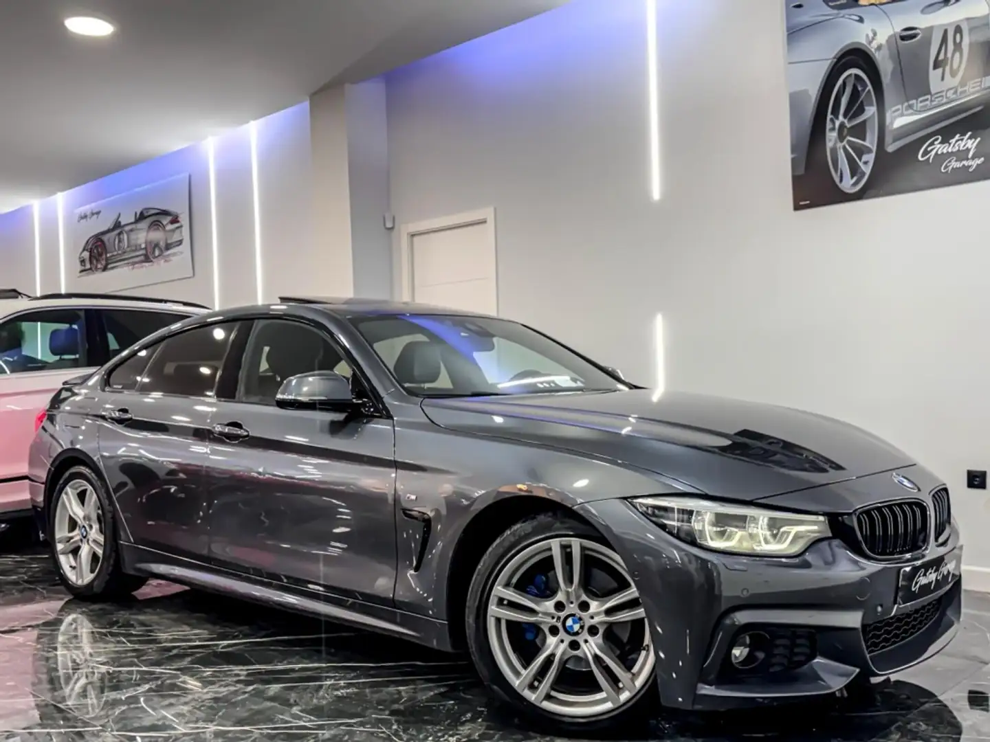 BMW 420 420dA Gran Coupé xDrive Grijs - 2