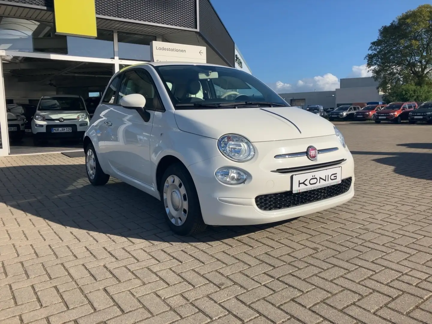 Fiat 500 -1.2 8V Pop Star, Klima*Automatik*Radio Bianco - 2