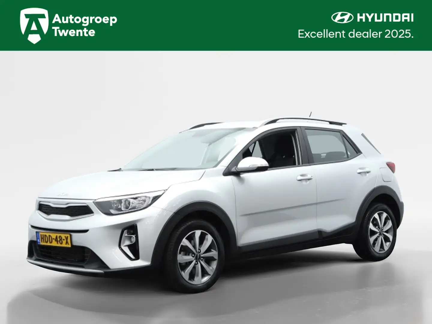 Kia Stonic 1.0 T-GDi Dynamic Line | Carplay Navigatie | Camer Grijs - 1