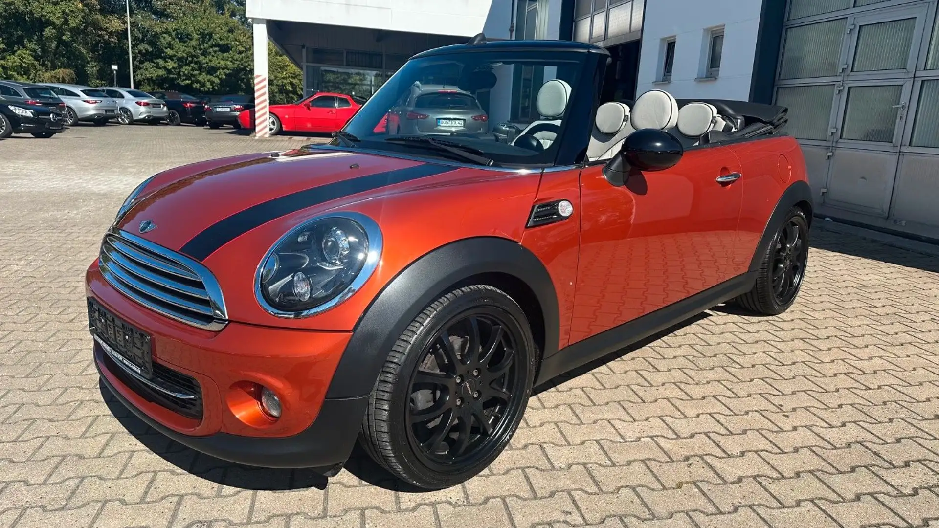 MINI Cooper Cabrio Chili/Leder/SHZ/Xenon/Garantie Orange - 1