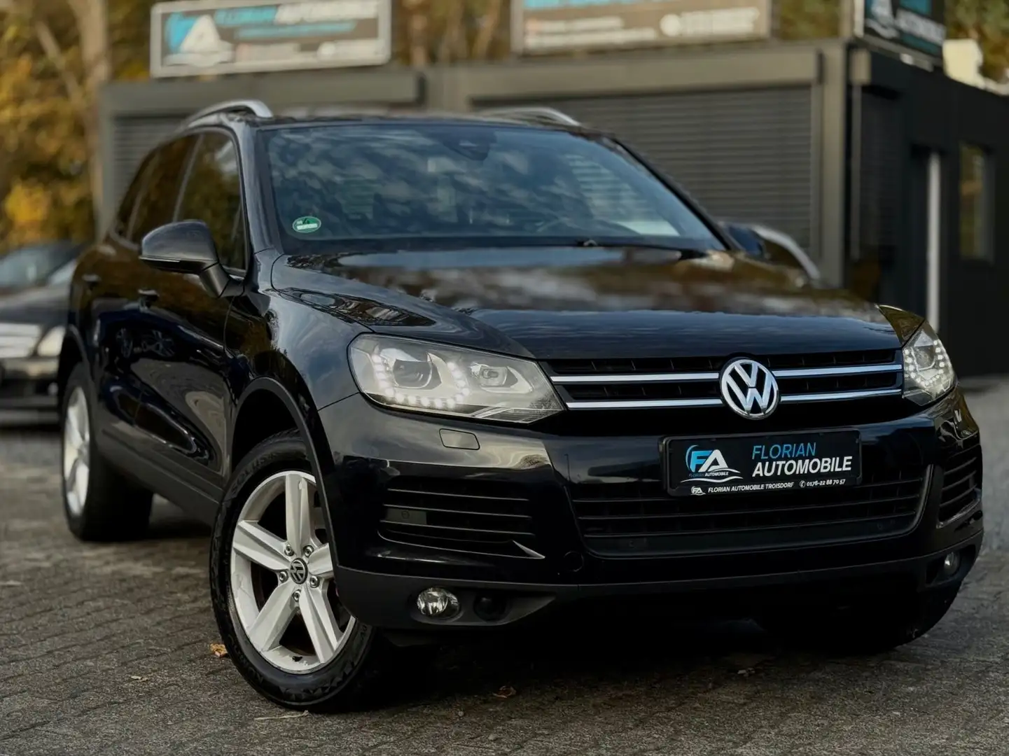 Volkswagen Touareg V6 TDI BMT Xenon/Leder/AHK Noir - 2