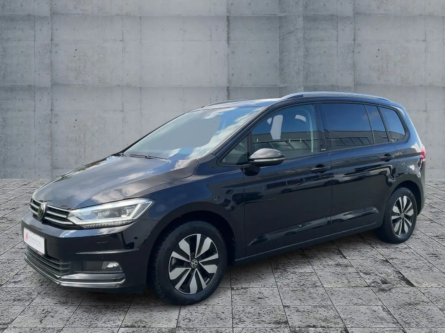 Volkswagen Touran 2.0 TDI DSG MOVE LED+NAVI+ACC+AHK+7SITZER Schwarz - 2