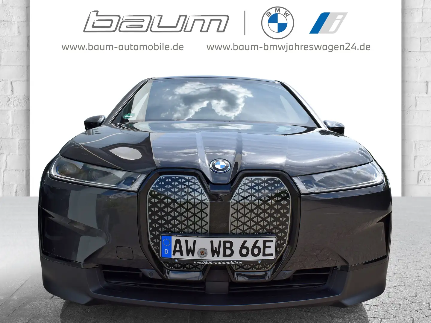 BMW iX xDrive40 HK HiFi DAB Komfortzg. AHK Grau - 2