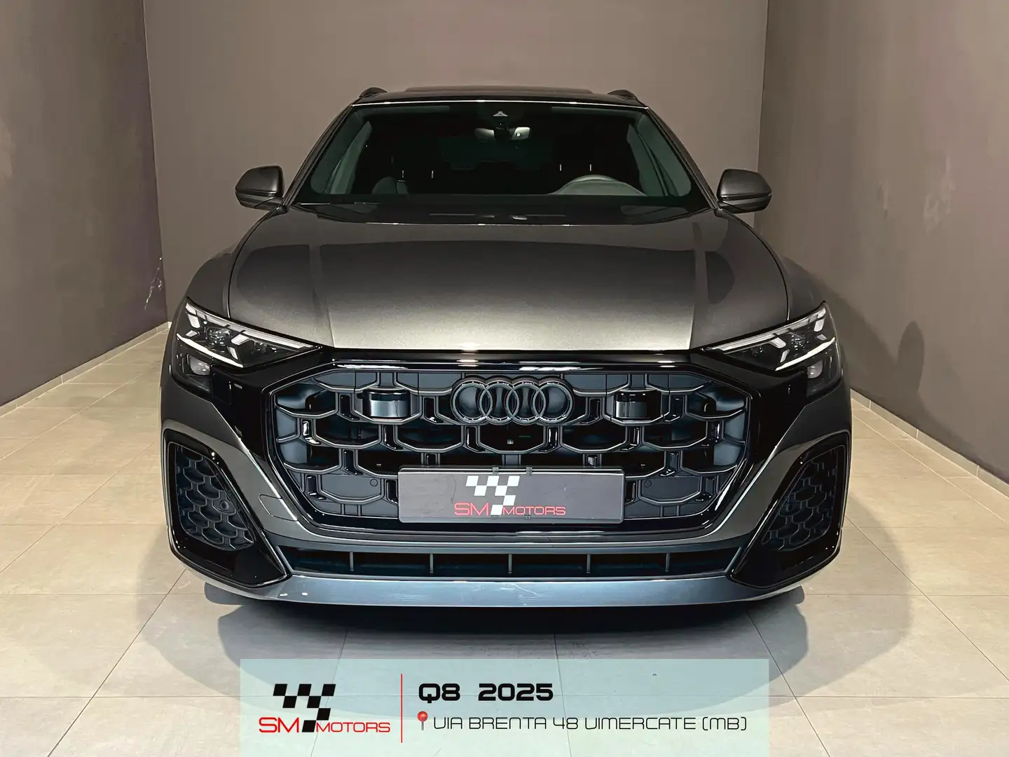 Audi Q8 50 3.0 tdi mhev S line edition quattro tiptronic Grigio - 2