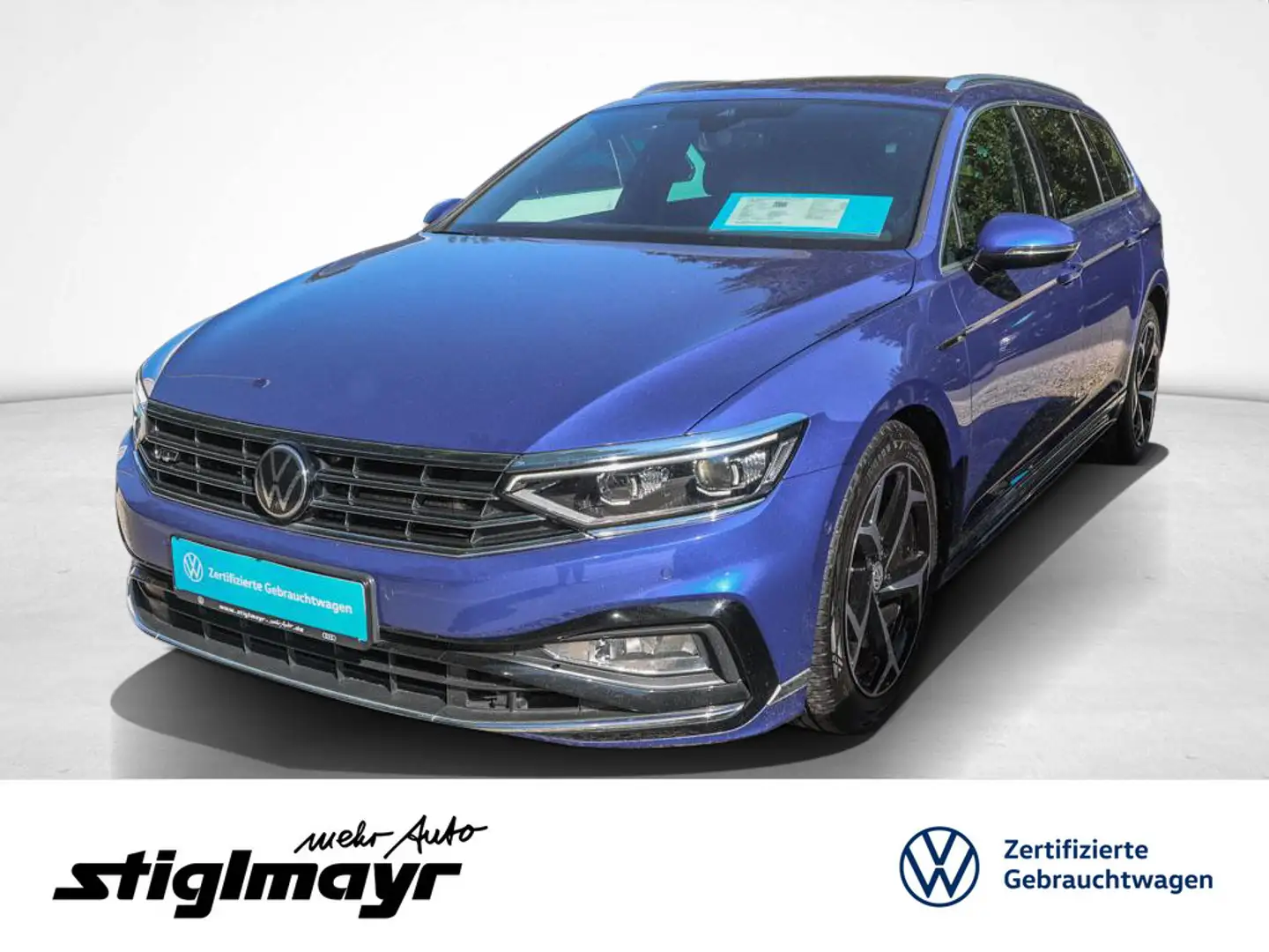 Volkswagen Passat Variant R-line 2.0 TSI 4-Motion STANDHZG Blau - 1