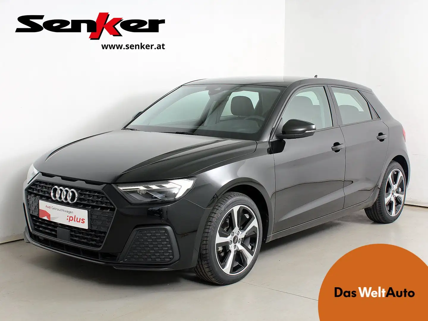 Audi A1 25 TFSI intense Zwart - 1