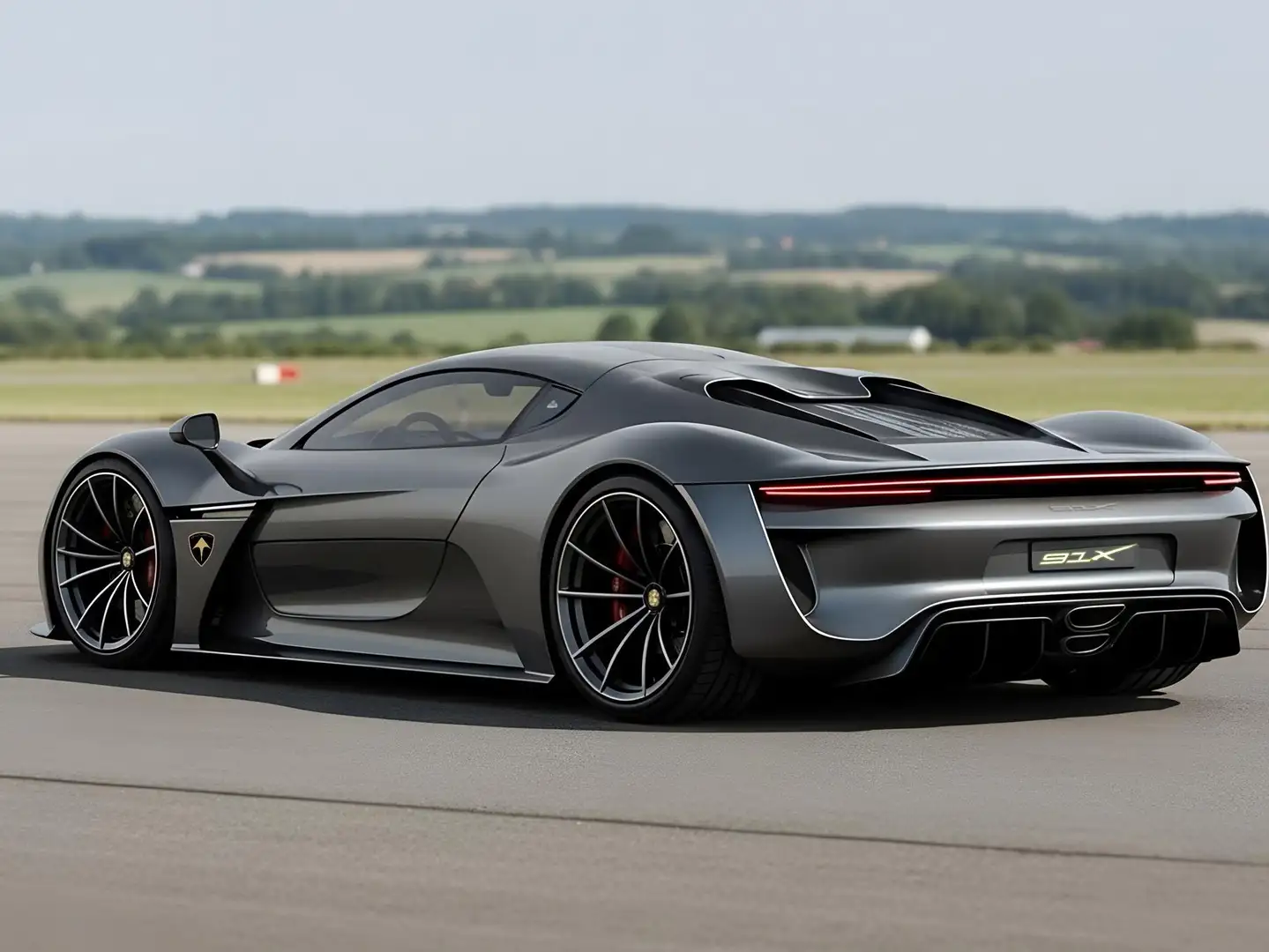 Angelelli Automobili 91X Hypercar Grau - 2