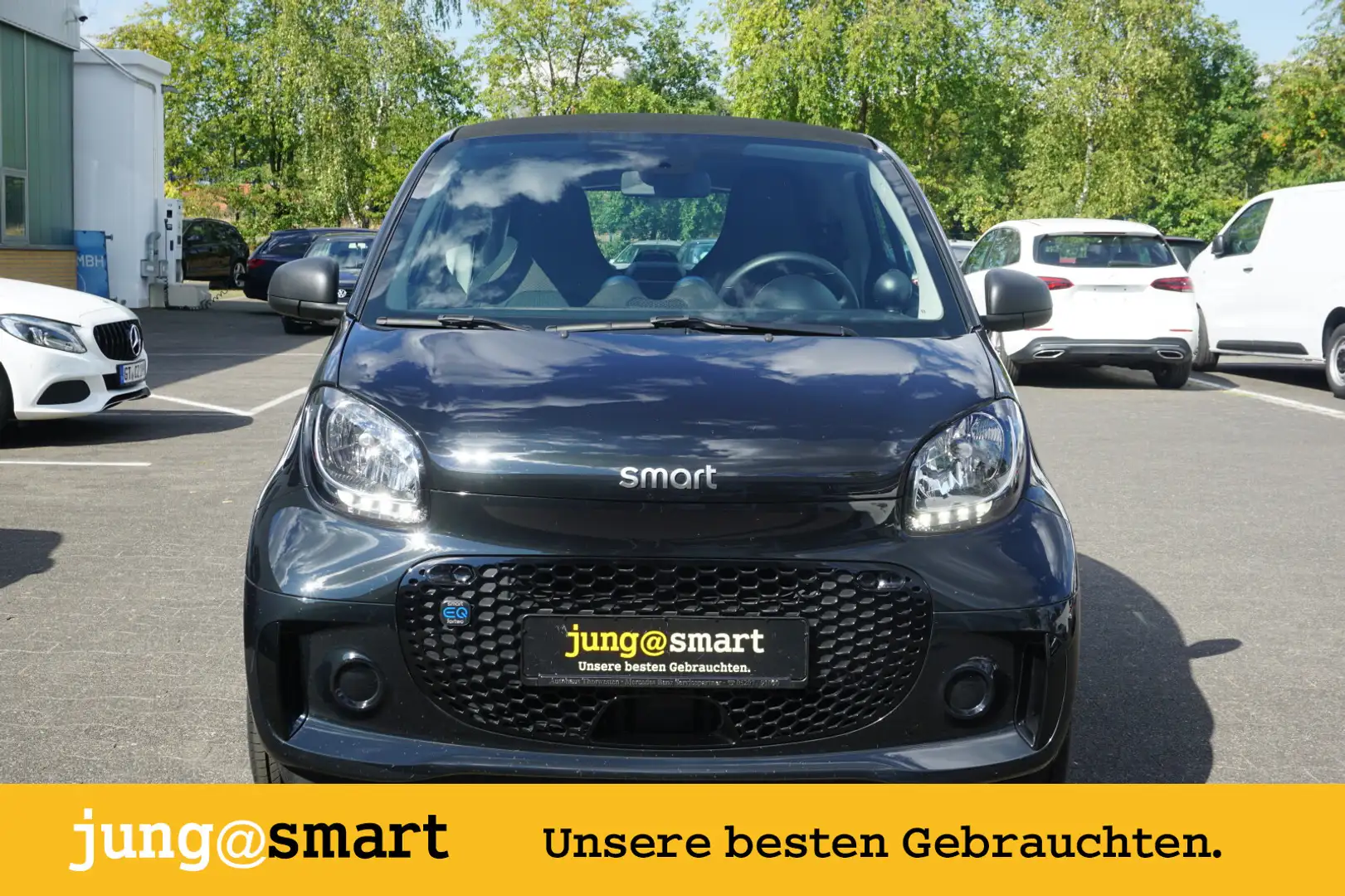 smart forTwo smart EQ fortwo Tempomat, LED Tagfahrlicht, ESP, Sitzheizung, Sitzhöhenverst. Fahrerseite Schwarz - 1