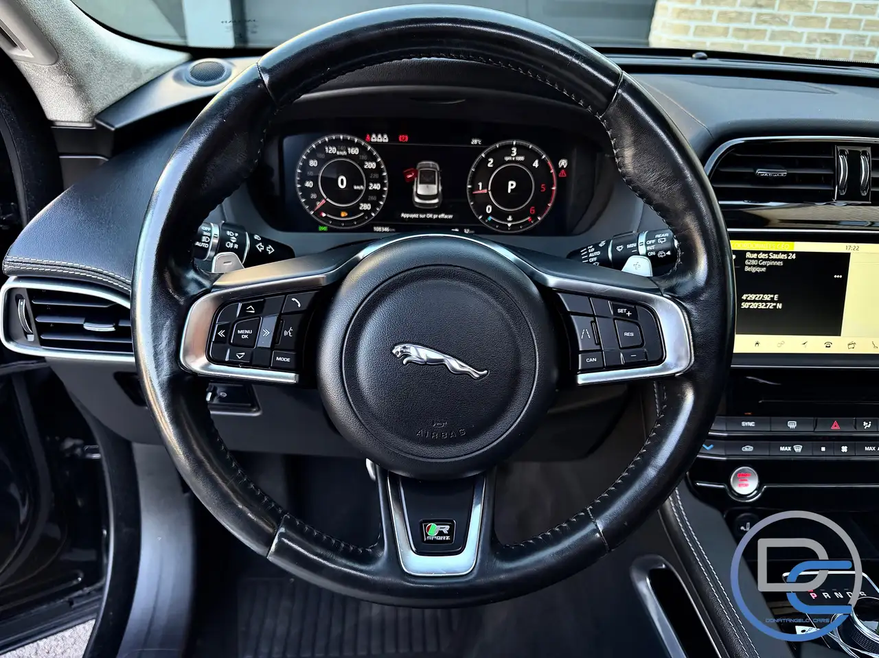 Jaguar F-Pace 2.0 D R-Sport 180CV BoiTE AUTO TOIT PANORAMIQUE CUIR NAVI XÉNONS, миниатюра 14