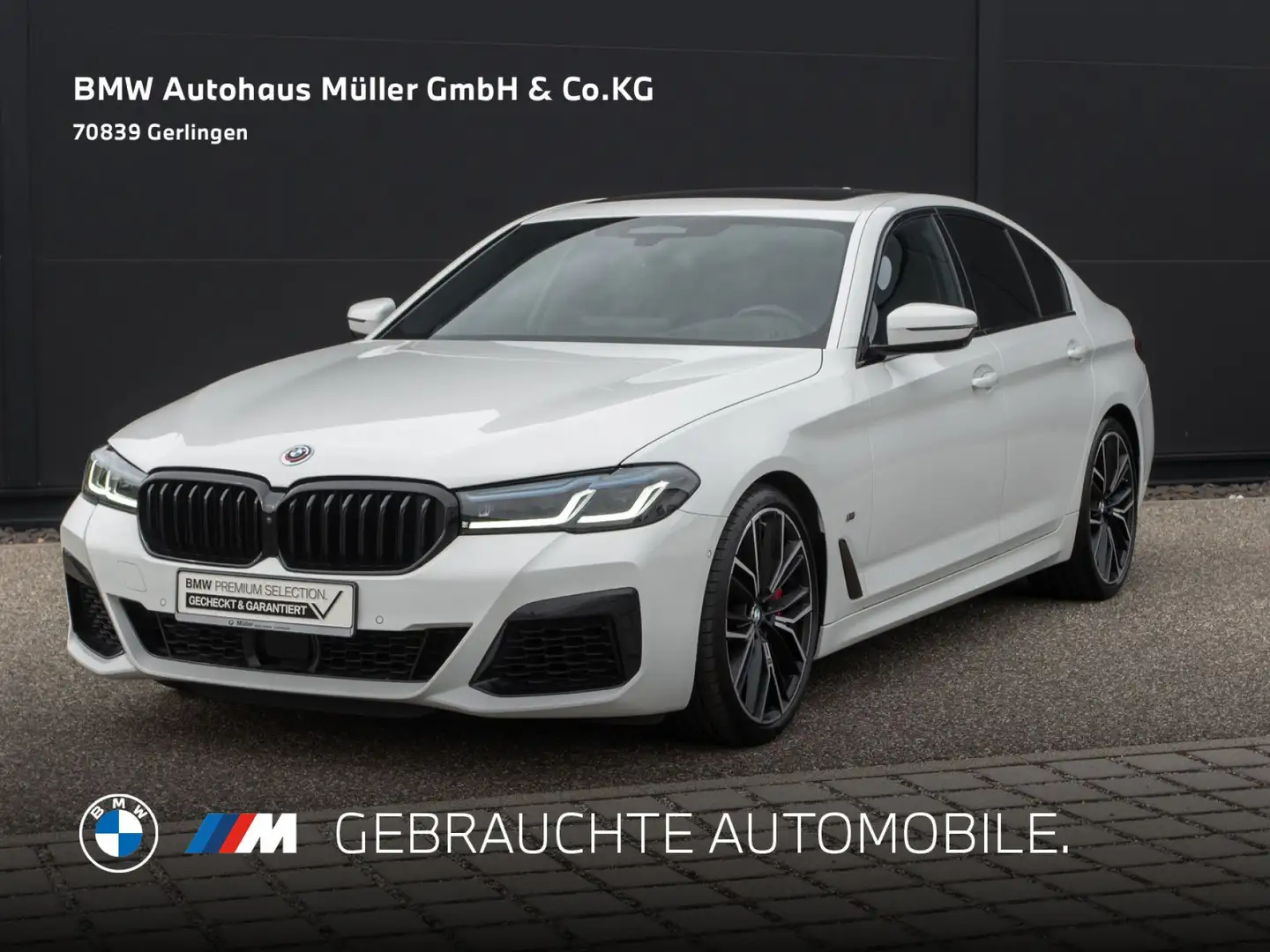 BMW M550 xiA Lim. M Sport Laser 360° H/K HUD GSD 1VB Biały - 2