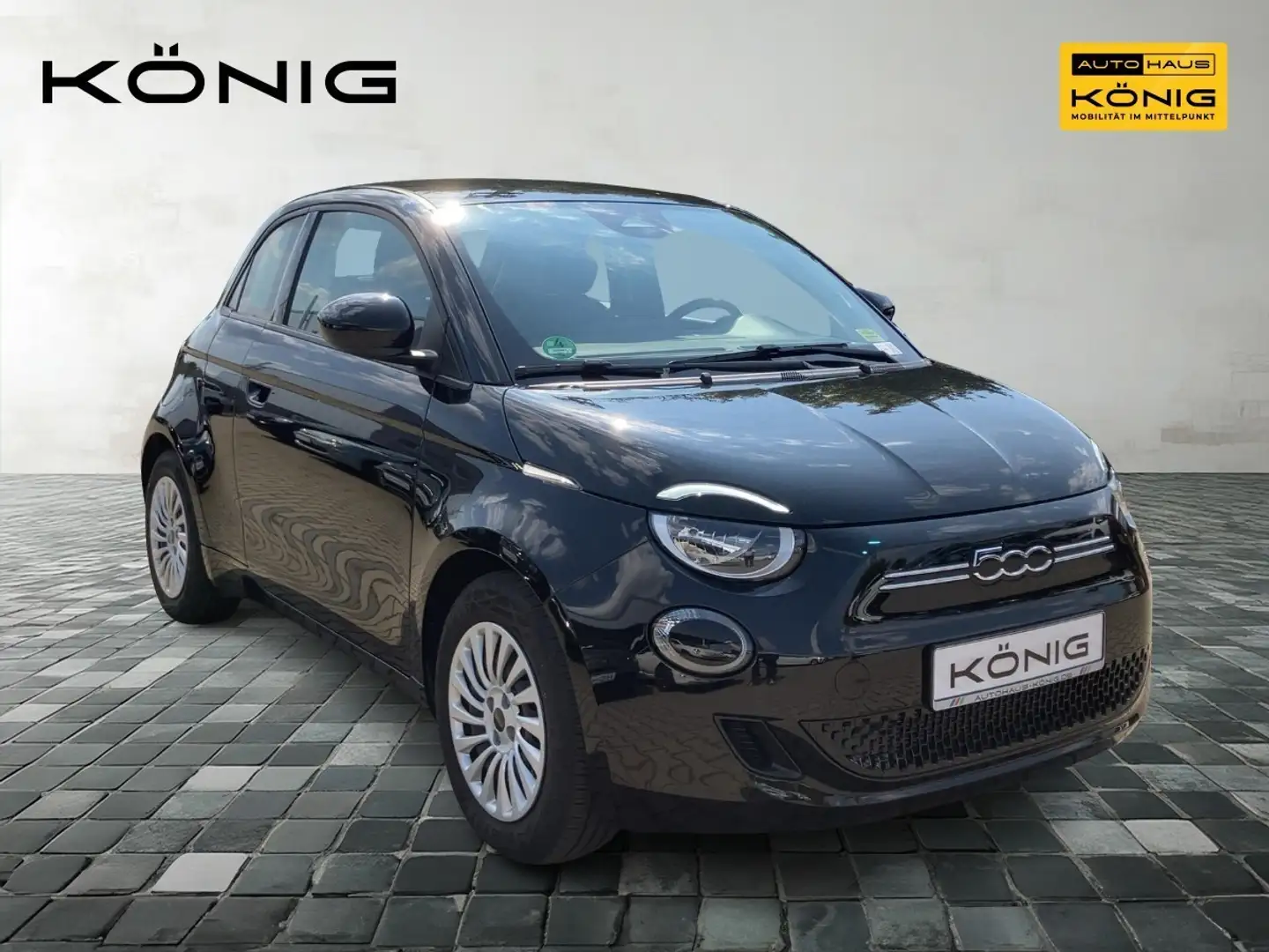 Fiat 500e 3+1 42 kWh Schwarz - 2