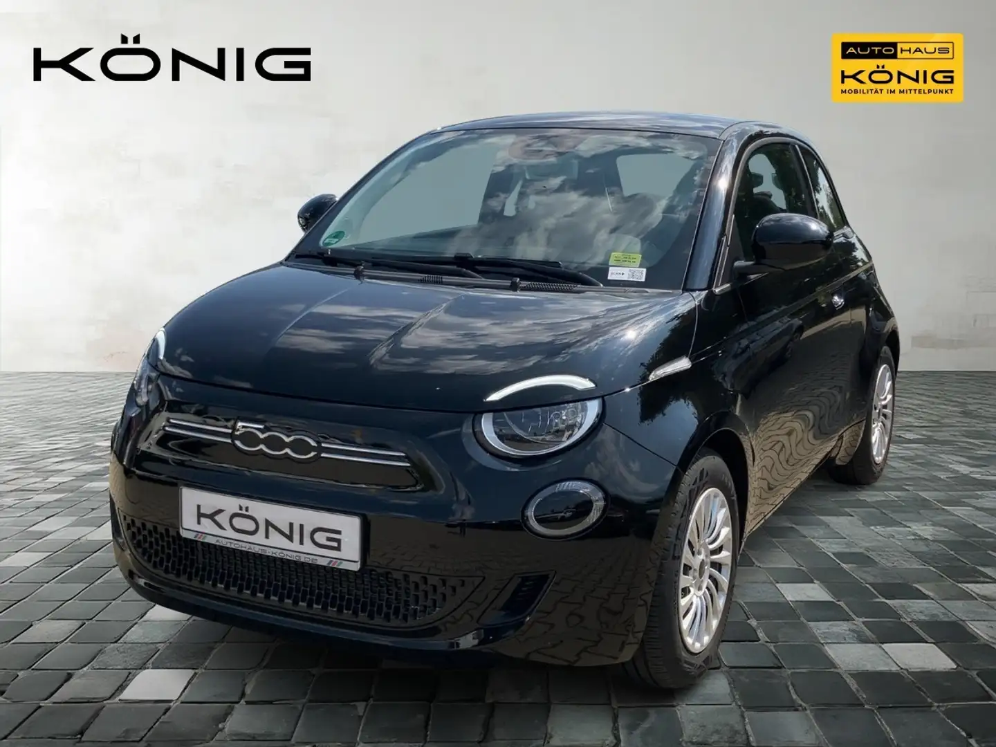 Fiat 500e 3+1 42 kWh Schwarz - 1