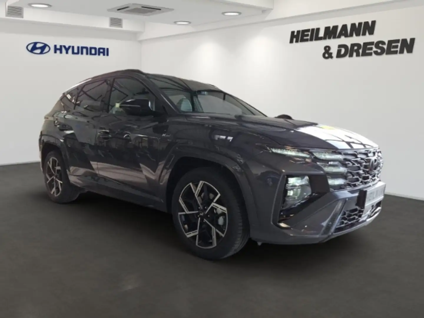 Hyundai TUCSON N-Line X 1,6 Automatik/KRELL/HeadUp/Matrix-LED/Len Grau - 2