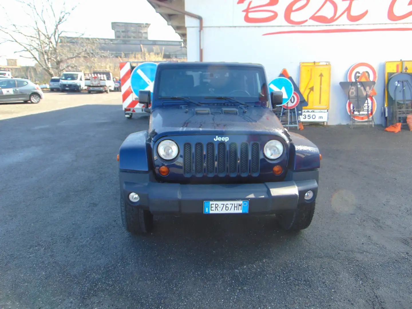 Jeep Wrangler Wrangler 2.8 crd Sport auto Blu/Azzurro - 1