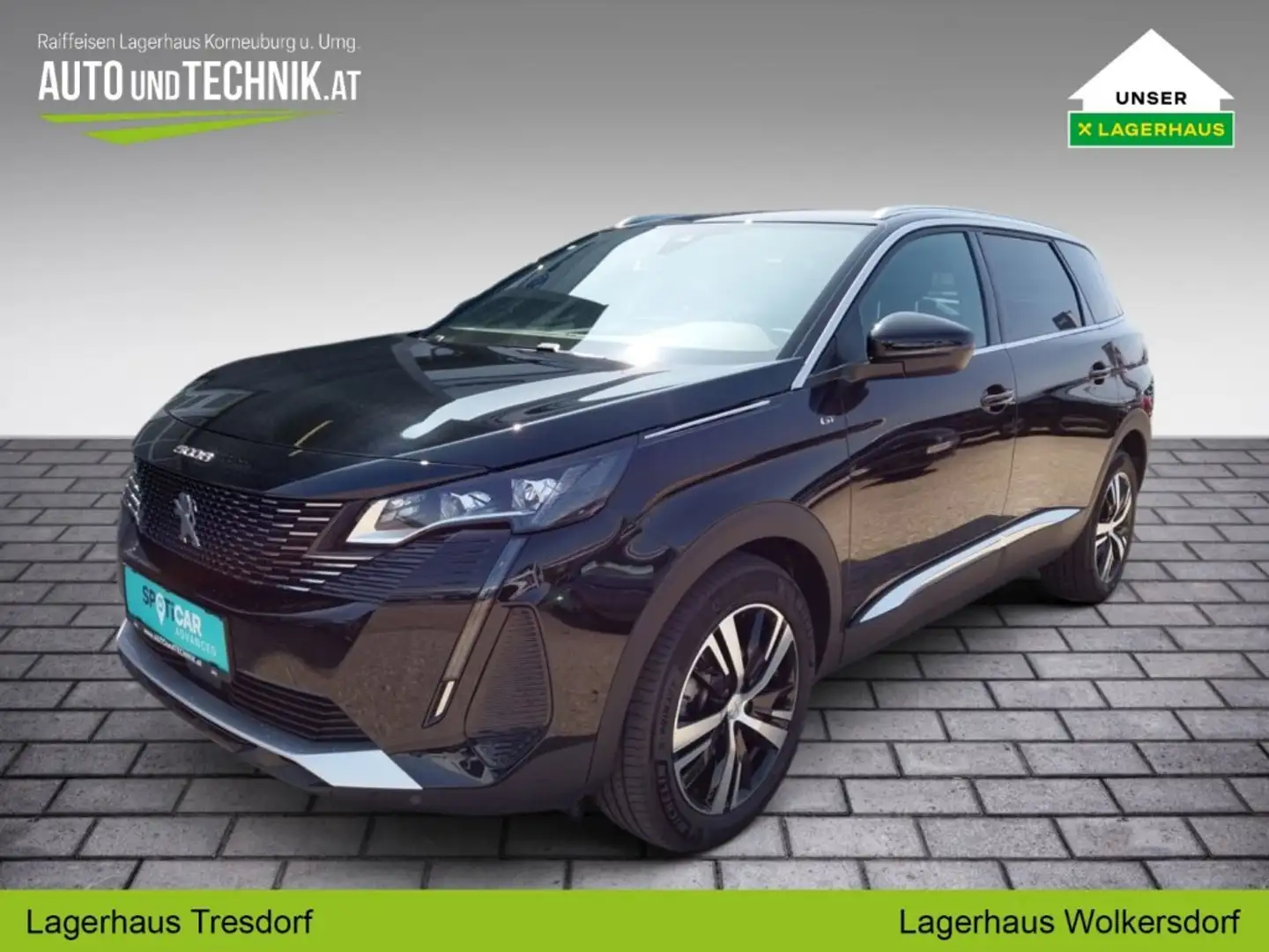 Peugeot 5008 GT BHDI130EAT8 Schwarz - 1