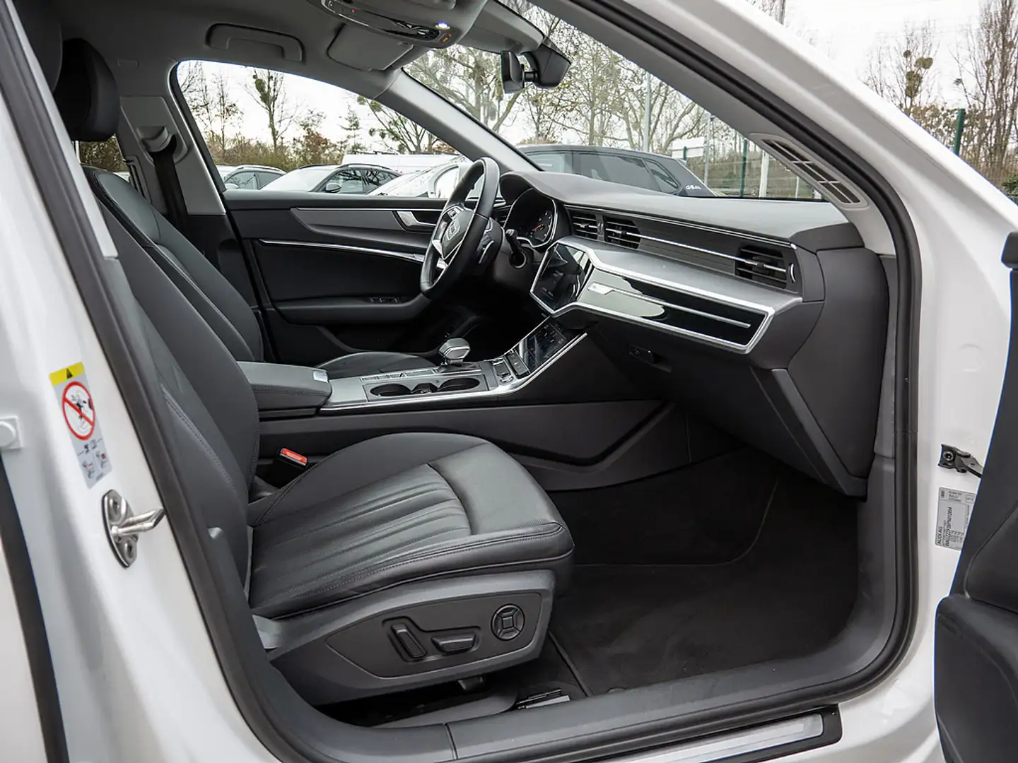 Audi A6 Avant 35 TDI LED NAVI ACC RFK SHZ LEDER Blanc - 2