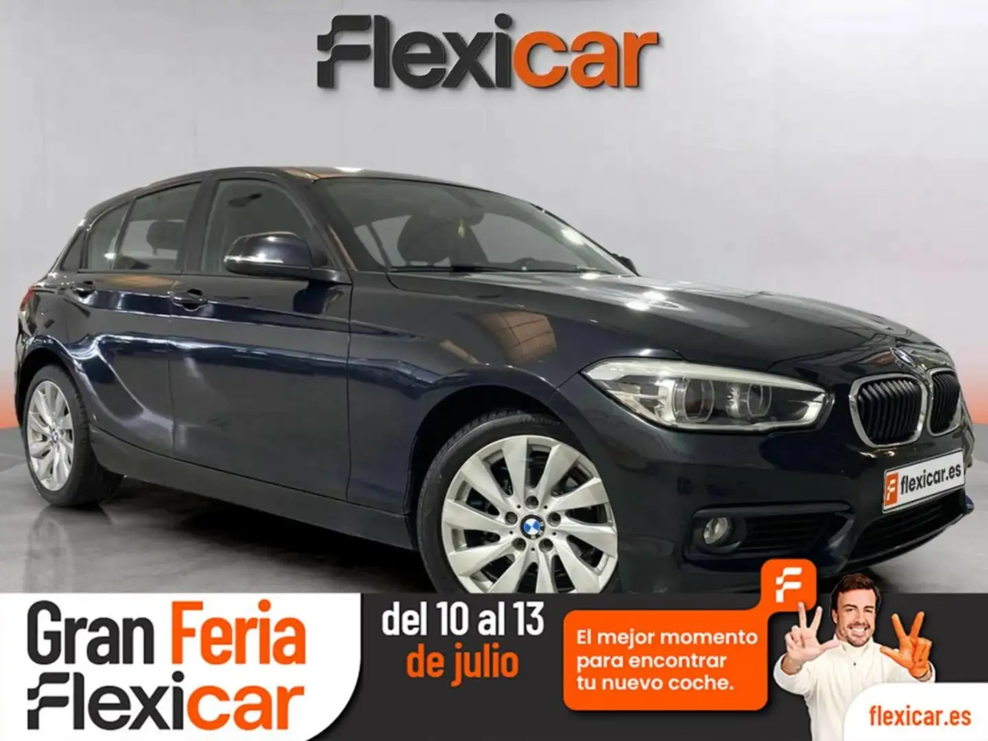BMW 118 118d Azul - 1