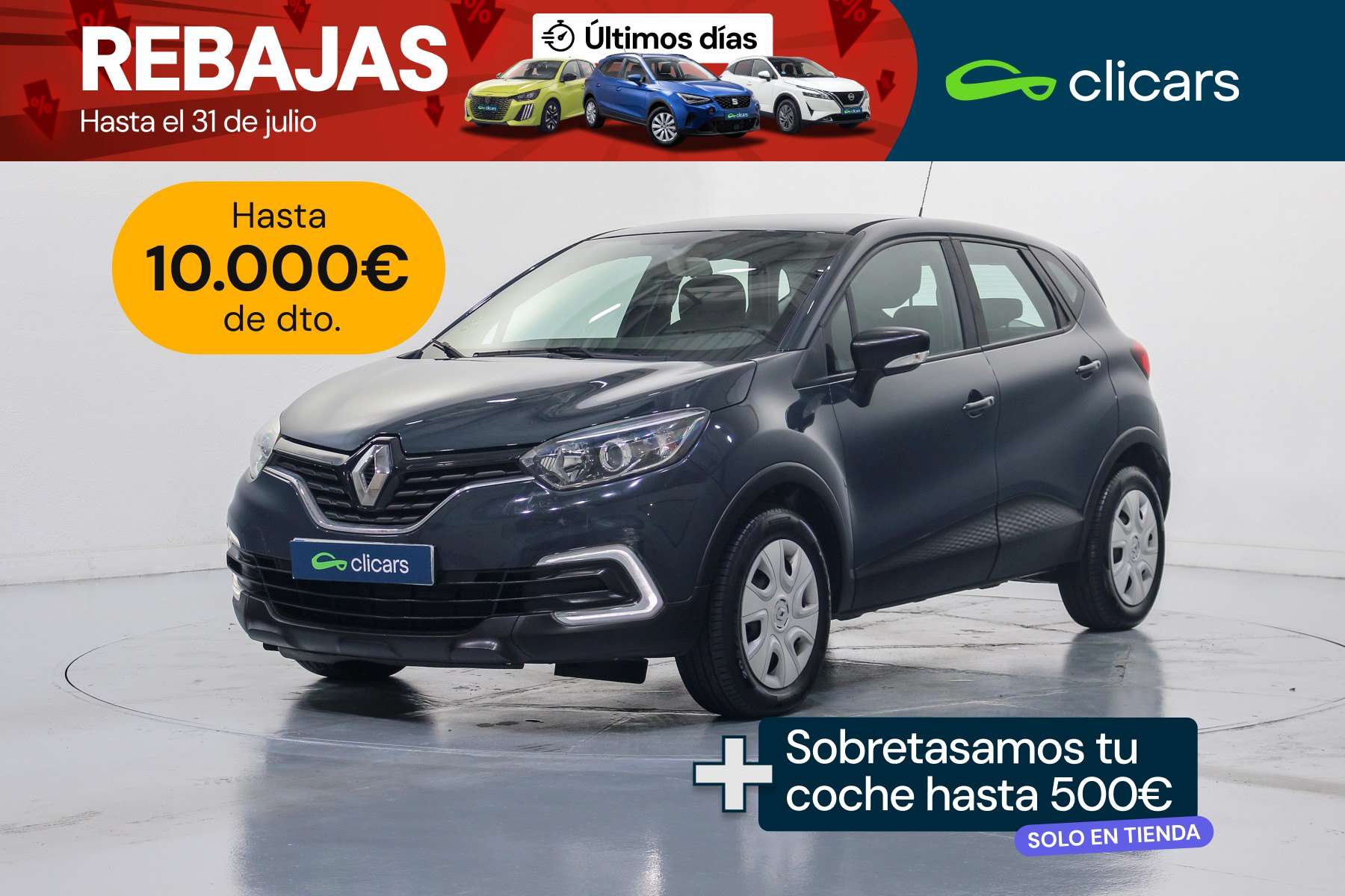 Renault Captur 1.5dCi Energy eco2 Life 66kW - foto 1