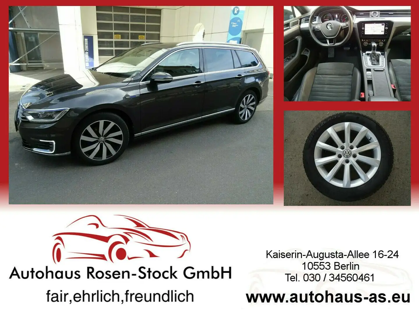 Volkswagen Passat Variant 1,4 TSI GTE Automatik,PluginHybrid,ACC,AHK,Kamera, Šedá - 1