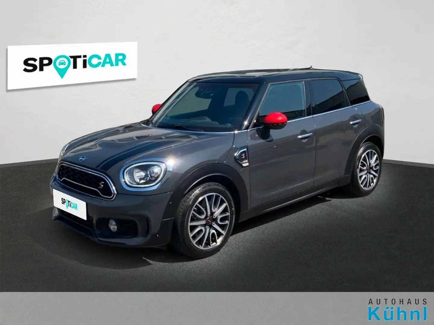 MINI Cooper S Countryman Autom/JCW Trim/NAVI/LED/DAB Gris - 1