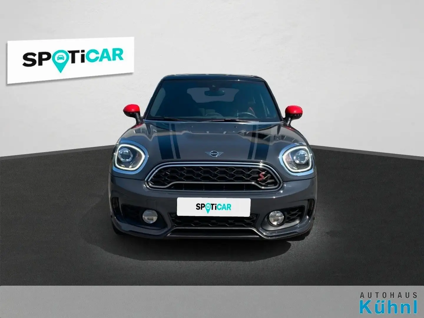 MINI Cooper S Countryman Autom/JCW Trim/NAVI/LED/DAB Gris - 2