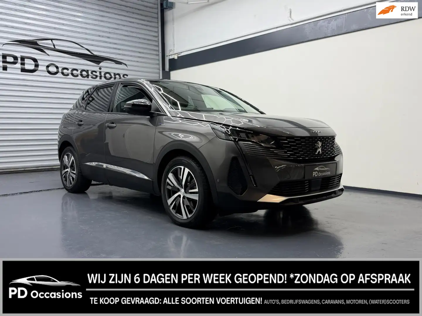 Peugeot 3008 1.6 Plug-In HYbrid 225PK Allure Pack Business - Tr Gris - 1