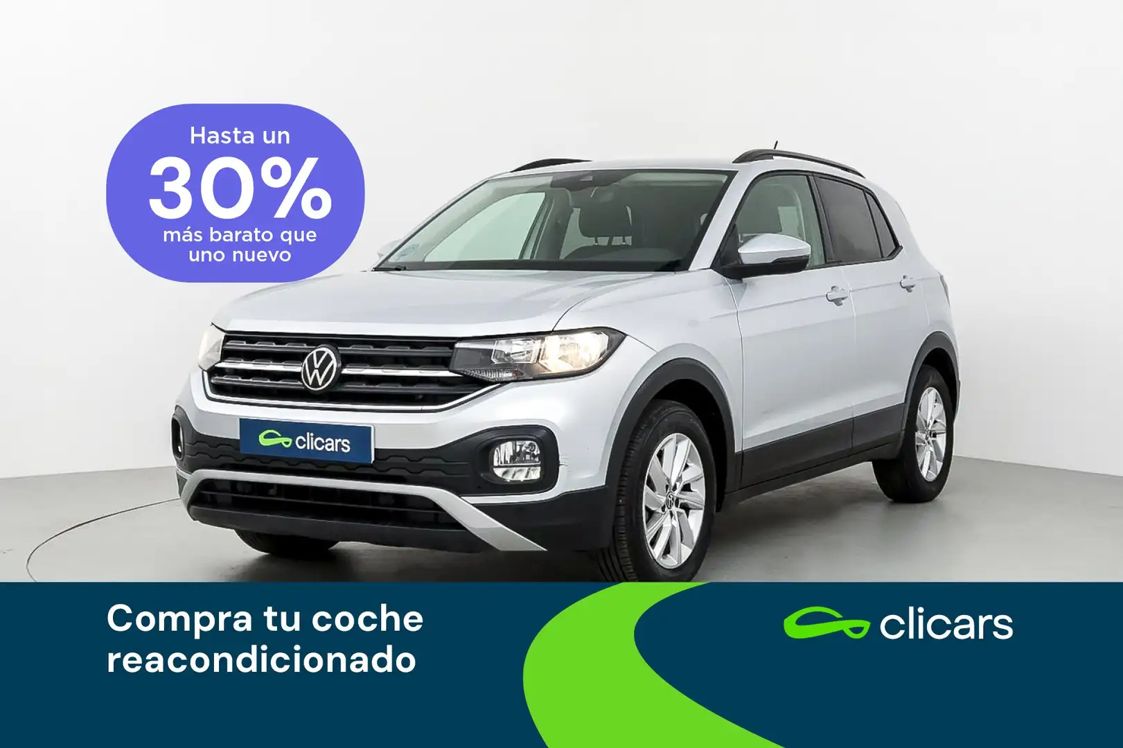 Volkswagen T-Cross 1.0 TSI Advance DSG7 81kW Silber - 1
