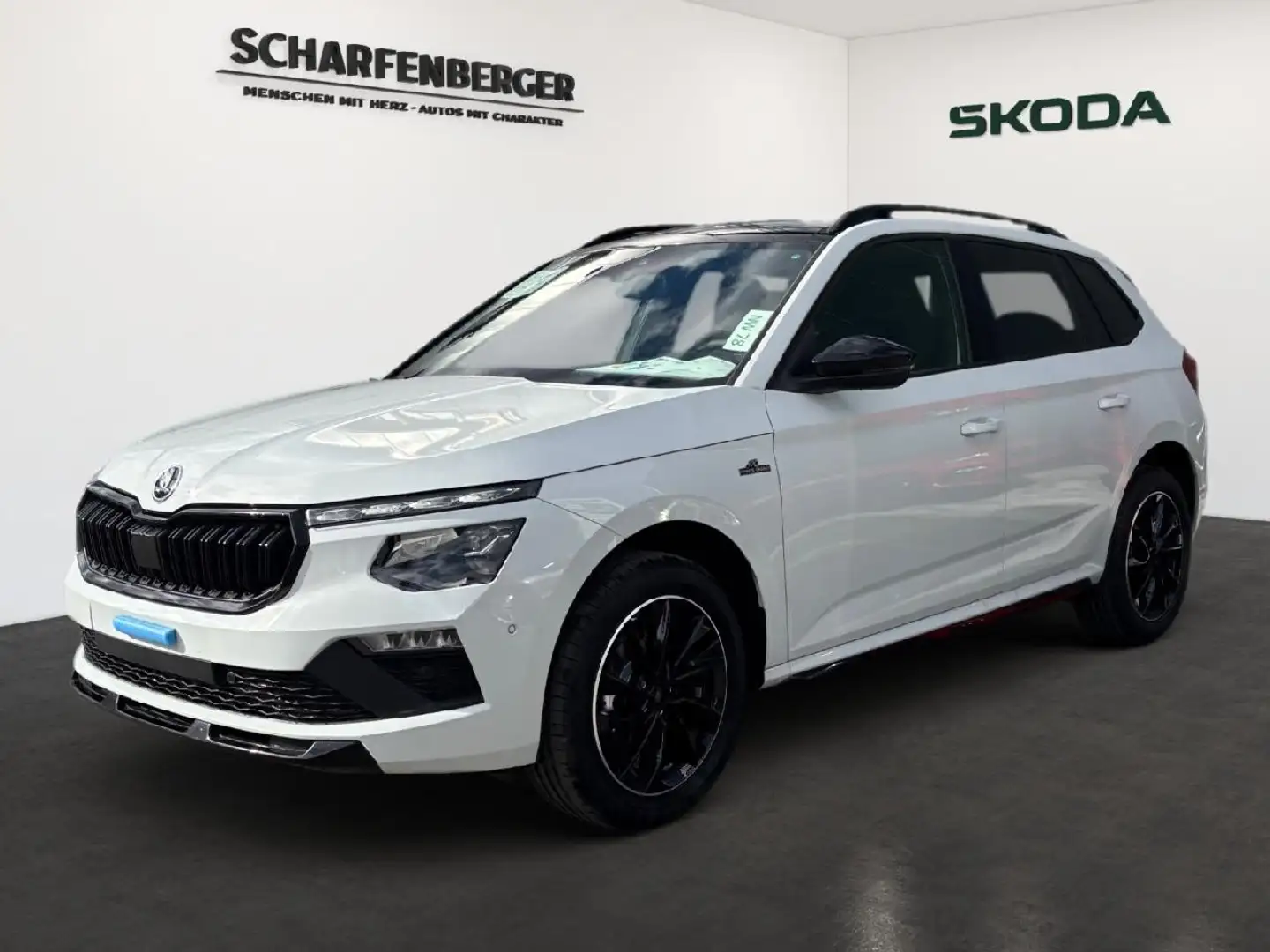 Skoda Kamiq Kamiq Monte Carlo 1,0 TSI 85kW *NAVI;ACC;SHZ* Weiß - 1