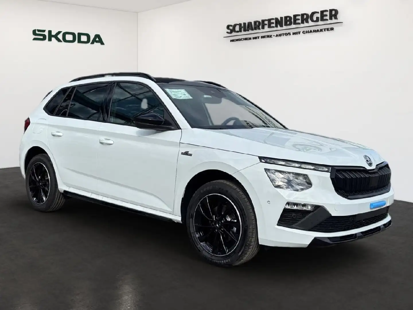 Skoda Kamiq Kamiq Monte Carlo 1,0 TSI 85kW *NAVI;ACC;SHZ* Weiß - 2