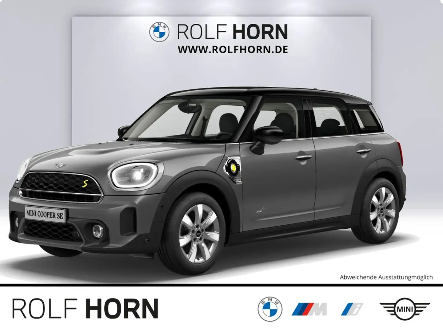 MINI Cooper SE Countryman Countryman Cooper SE ALL4 Navi LED Klima RFK 17" Grau - 1