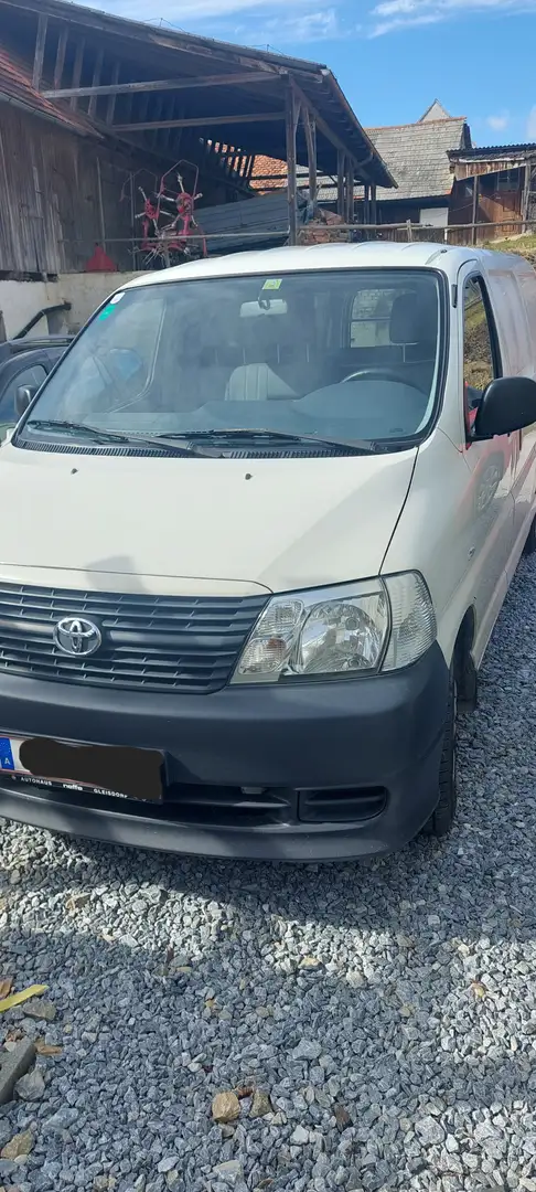 Toyota Hiace 2,5 D-4D 120 lang Білий - 1