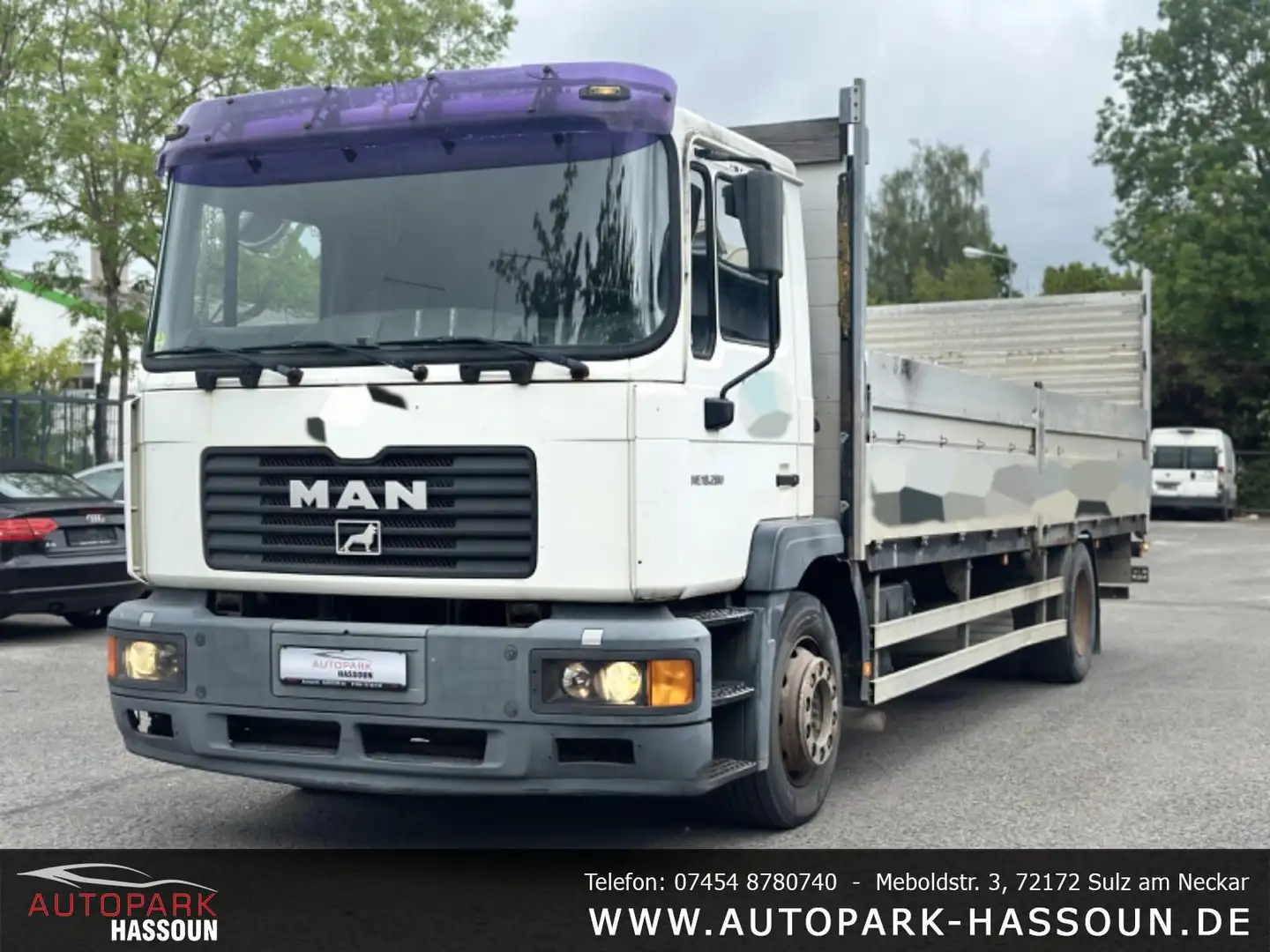 MAN ME 18.280 Pritsche ME  TÜV 03/26 Ladebordwand SHZ Alb - 1
