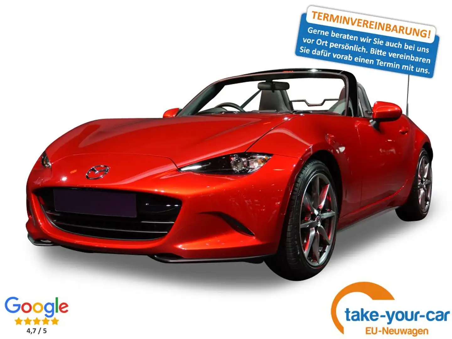 Mazda MX-5 Kazari NAPPA LEDER+BOSE+NAVI+KAMERA+MATRIX+SHZ+... - 1