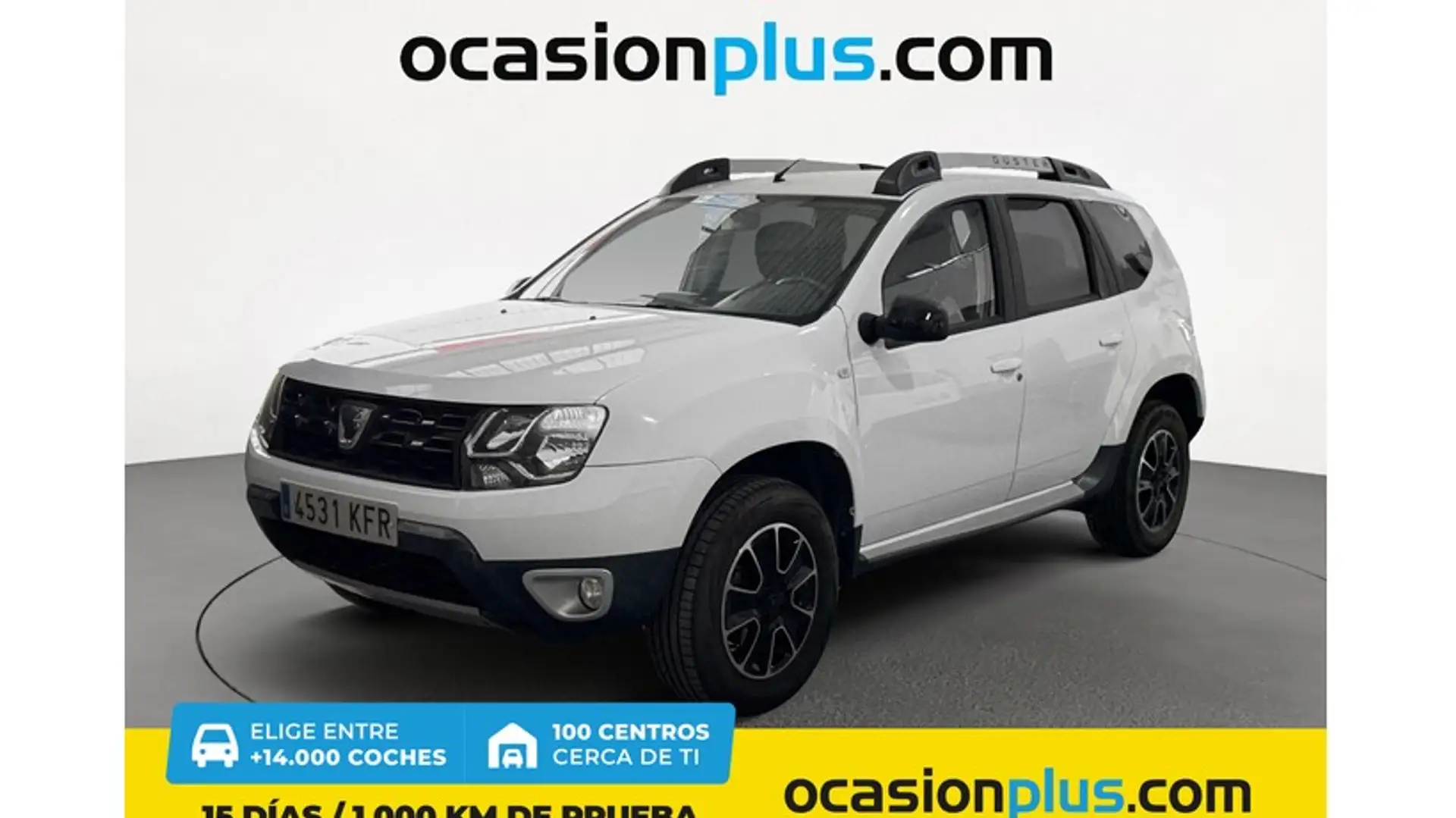 Dacia Duster 1.2 TCE Blackshadow 4x2 125 Blanc - 1