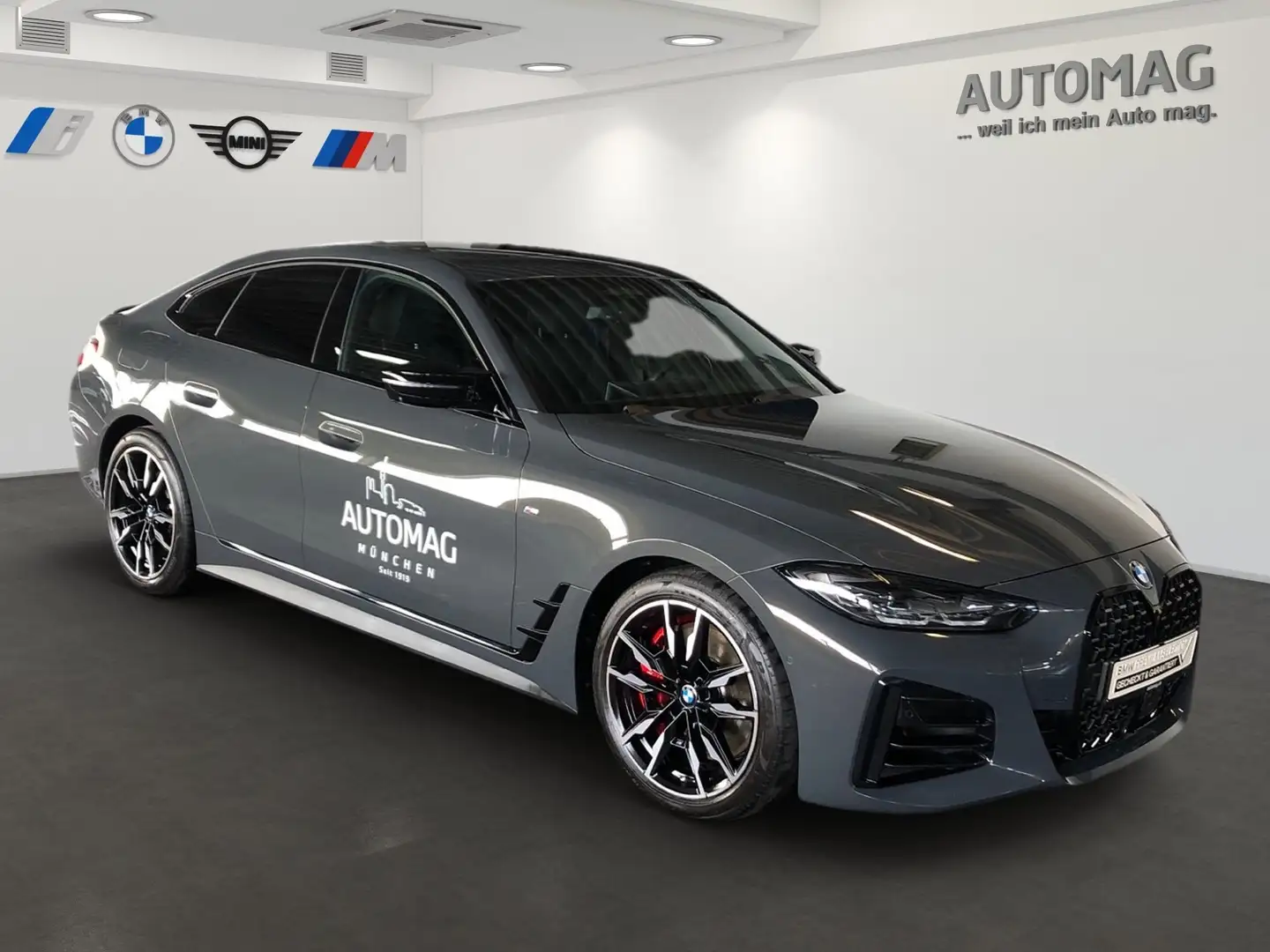 BMW M4 40i M-Sport-Pro*Glasdach*19"*M-Technik-Paket*Drive Grau - 2