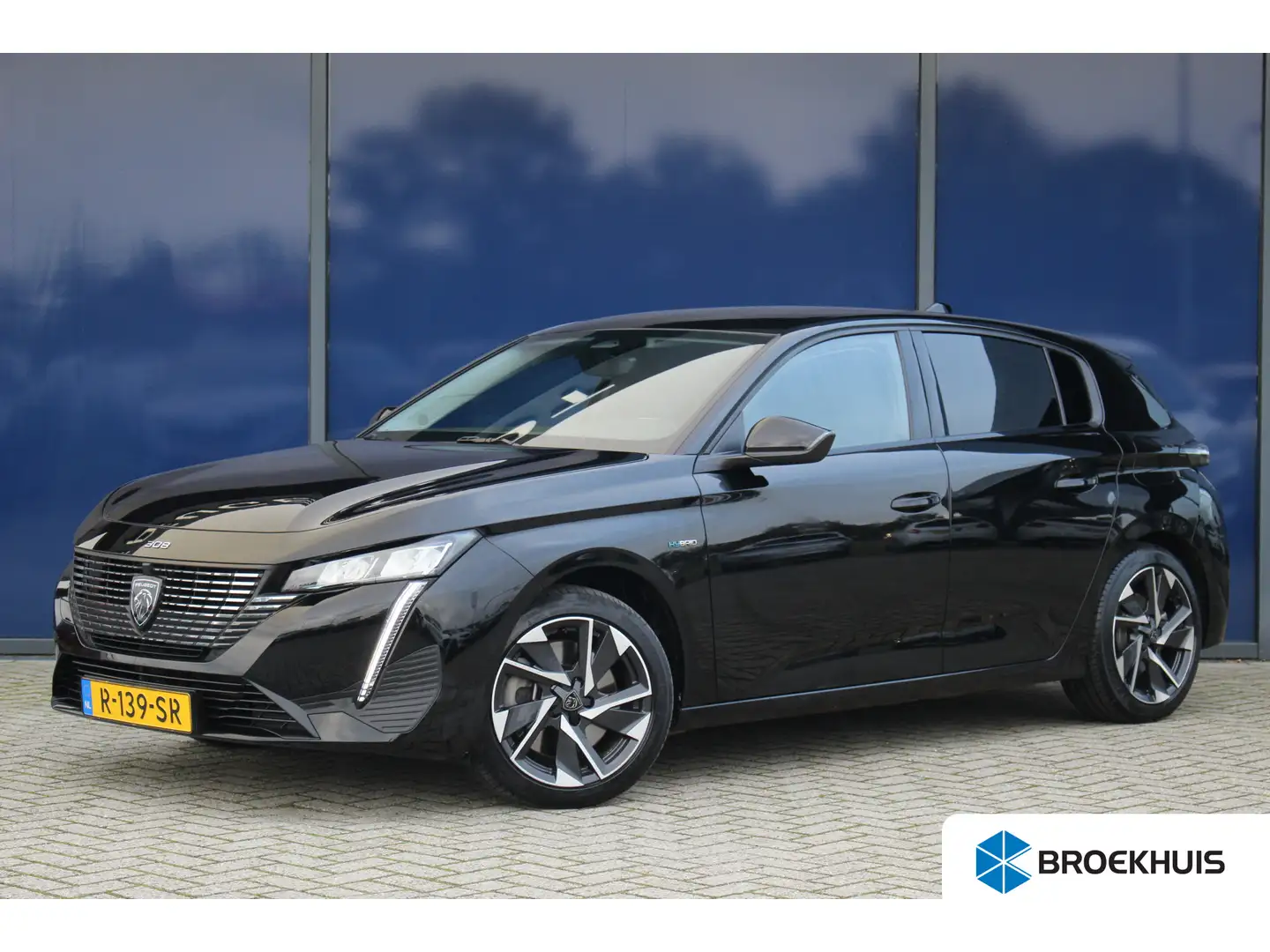 Peugeot 308 1.6 HYbrid 180 PK Allure | Afn. Trekhaak | Adap.Cr Schwarz - 1