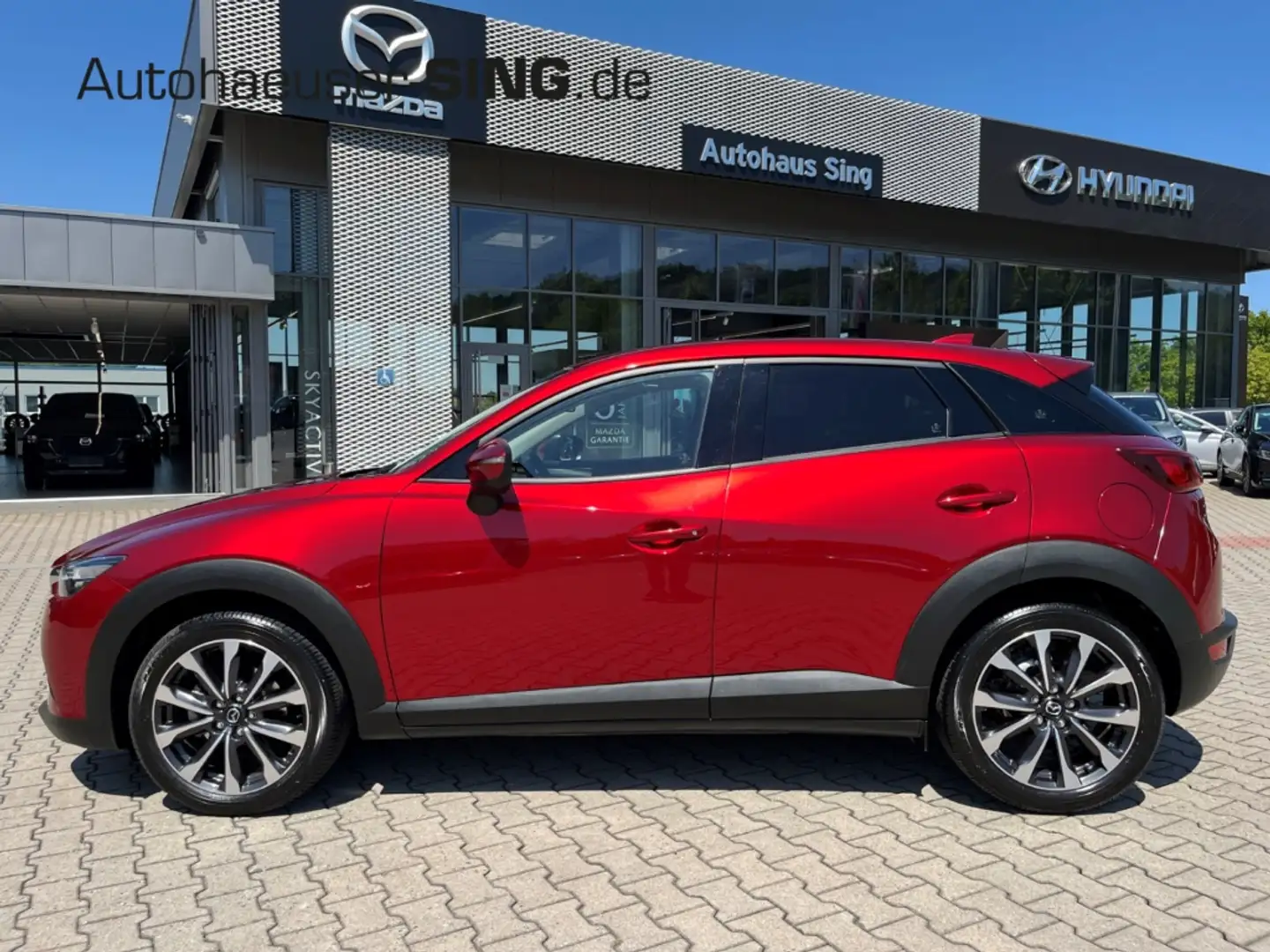 Mazda CX-3 Advantage Navi Keyless Tempo Notbremsass. Rot - 2