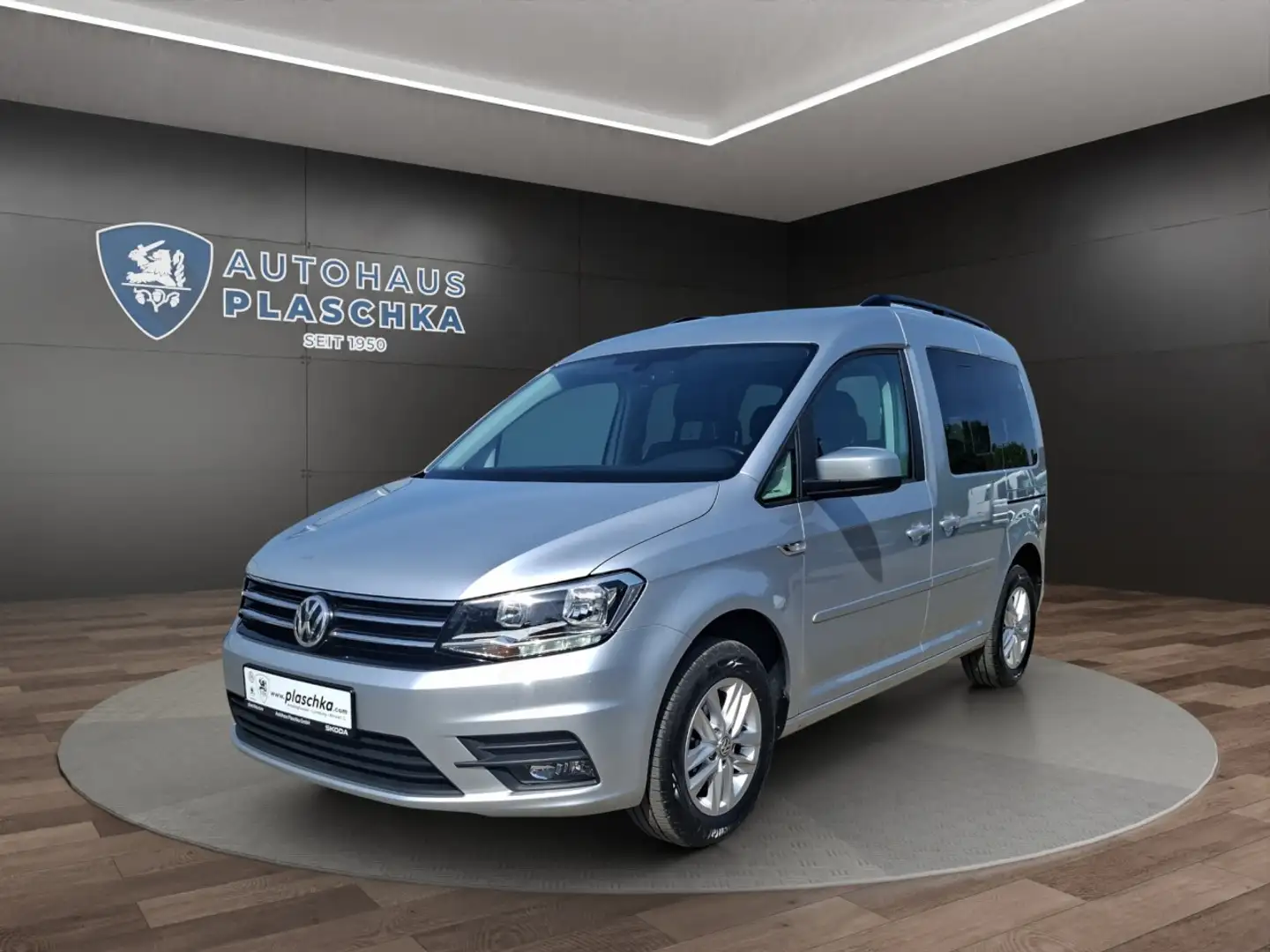 Volkswagen Caddy 2.0 TDI Comfortline AHK+NAVI+PDC Klima Navi Ezüst - 1