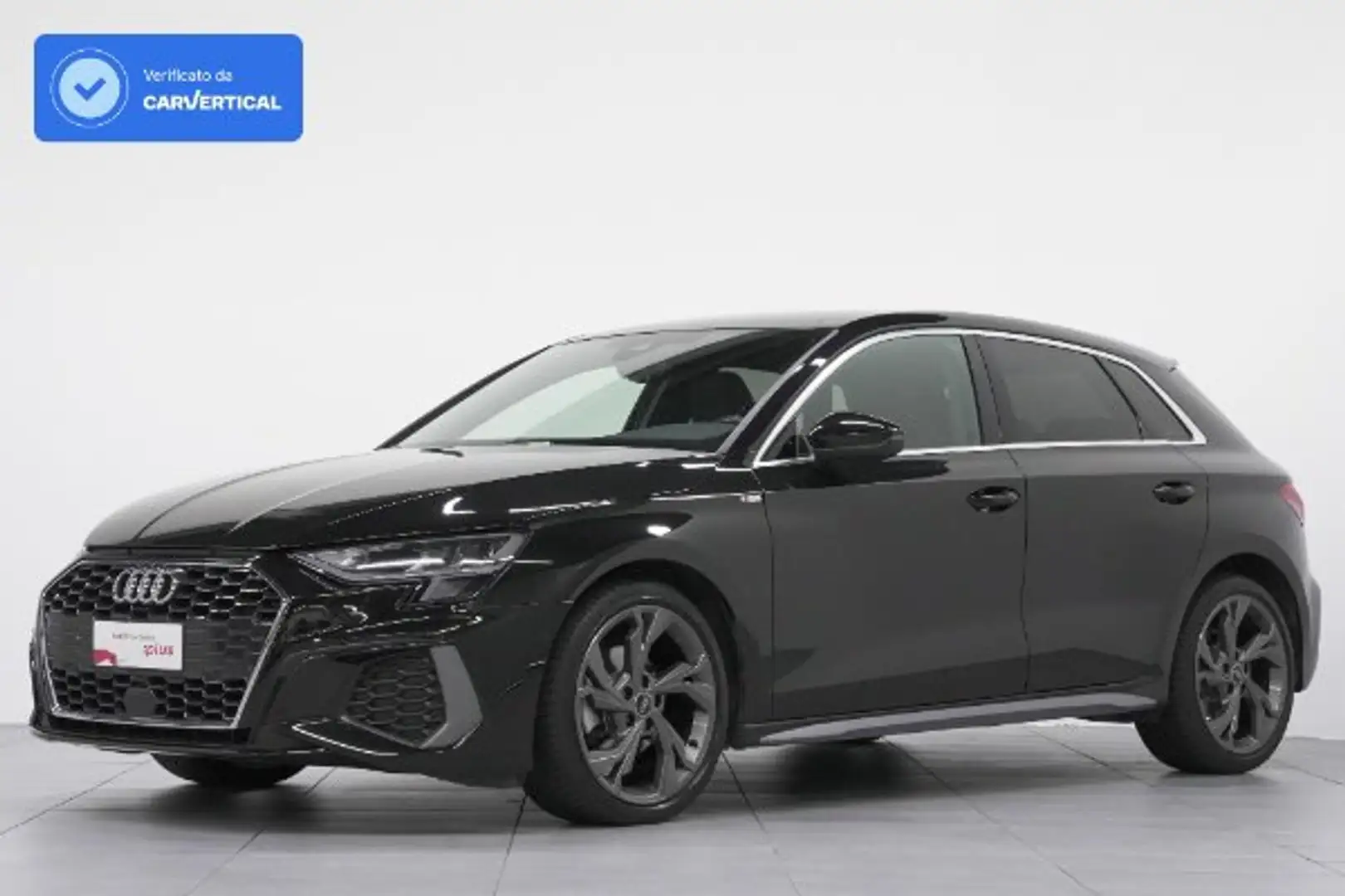 Audi A3 IV 2020 Sportback 2.0 TDI Stronic Sline Schwarz - 2