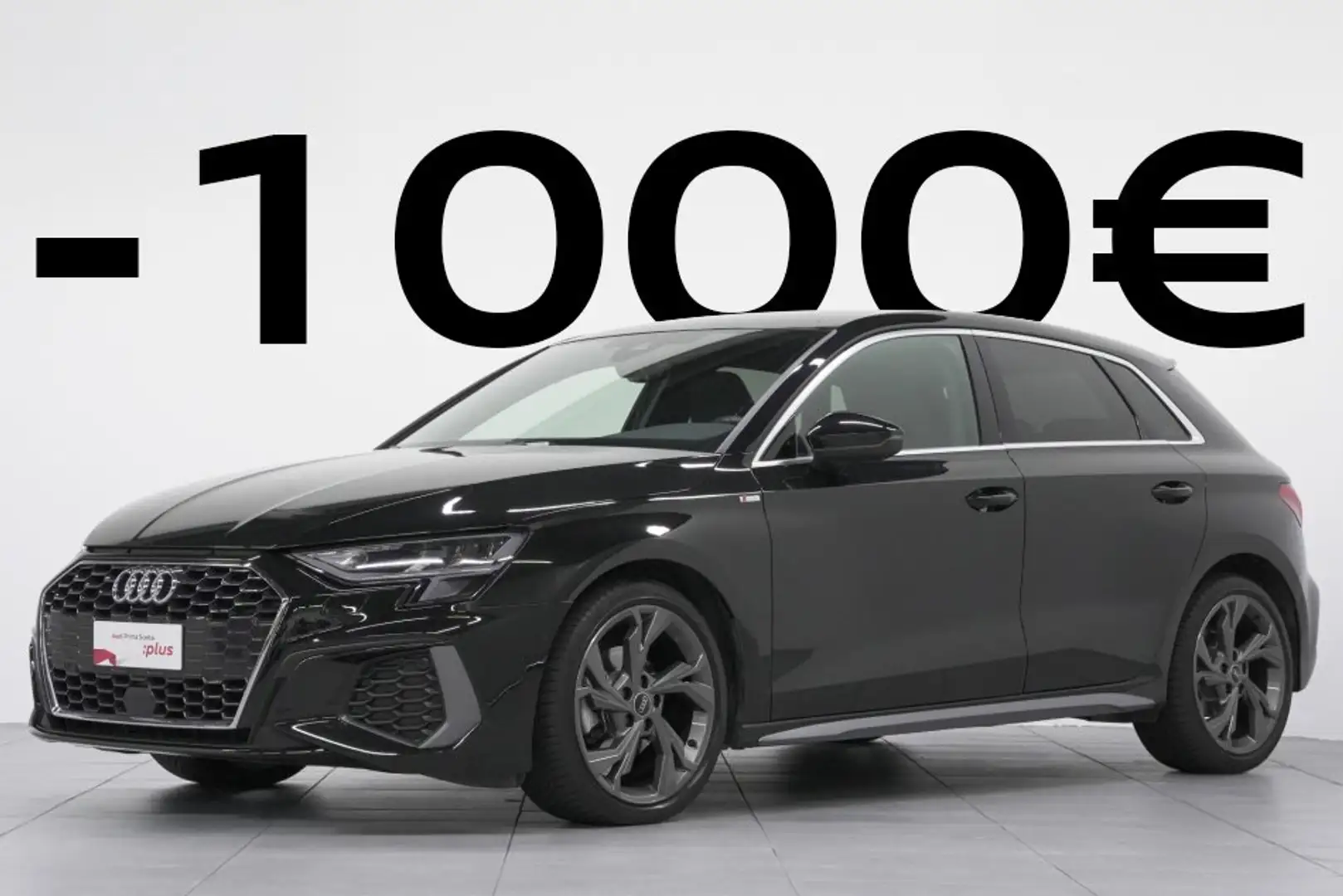 Audi A3 IV 2020 Sportback 2.0 TDI Stronic Sline Schwarz - 1