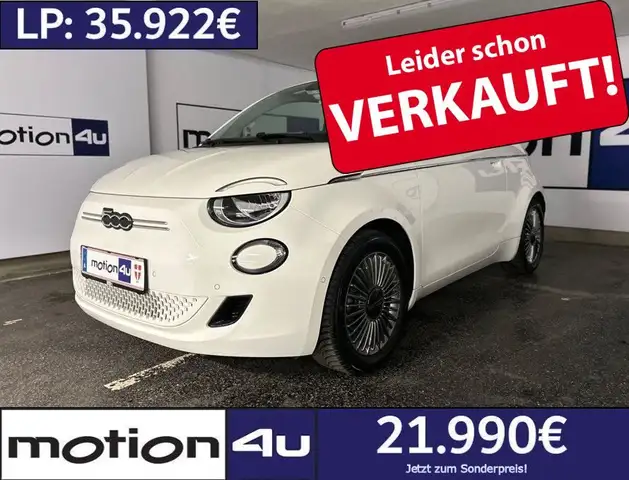 Fiat 500e 42kWh ICON STYLEPAKET SHZ RFK PDC KEYLESS SPURHAL