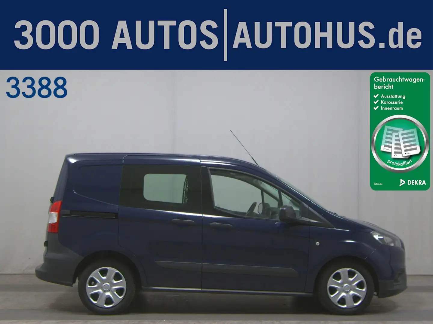 Ford Transit Courier 1.5 TDCi  Trend PDC Klima Kék - 1
